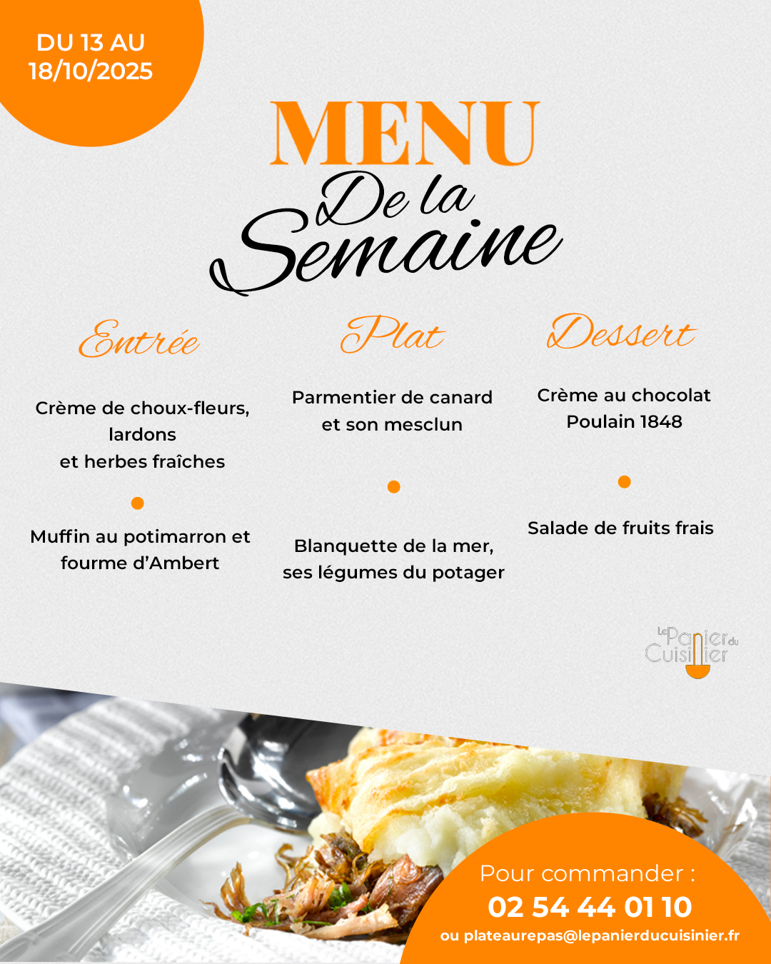 MENU SEMAINE BONNES DIMENSIONS